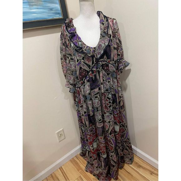 Free People Carmella Maxi Dress Size L - Picture 2 of 7
